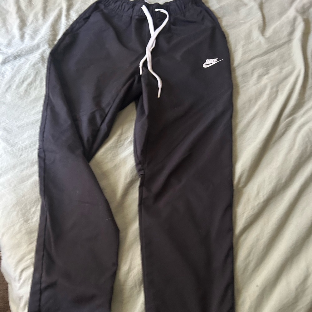 Nike Black Athletic Pants with White Tag